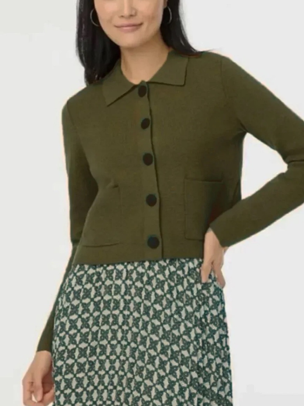 J. Crew Factory Polo Cardigan Sweater Jacket XS